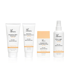 4 kit facial ultra light sunscreen quick dry moisturizing sunscreen spf 50